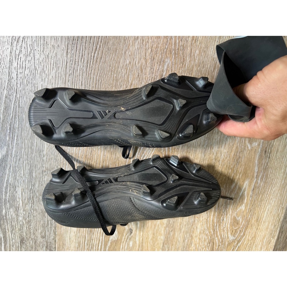 Adidas Predator Soccer Cleats Kids 4.5 Black Firm Ground IF6425 - Picture 4 of 7